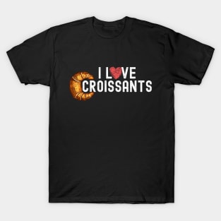 I Love Croissants T-Shirt